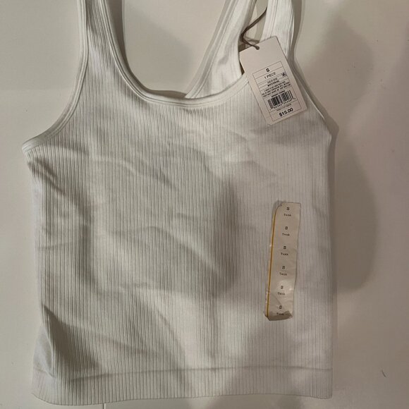 a new day Tops - White NWT Tank Top - A New Day - Size Small Essential Casual 💗
